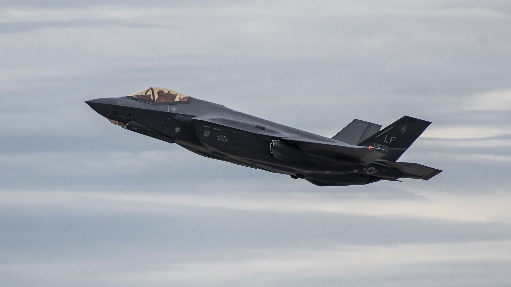 Luke AFB F-35A Lightning II at Dover AFB